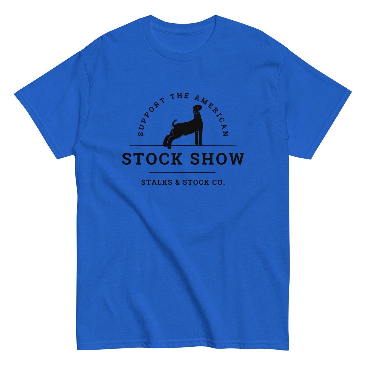 WOMENS TEE- STOCKSHOW GOAT