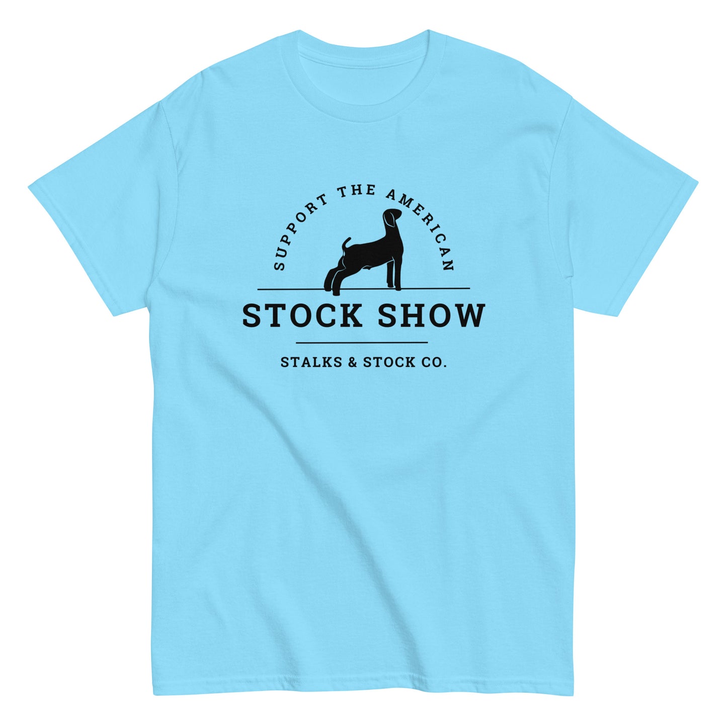 WOMENS TEE- STOCKSHOW GOAT