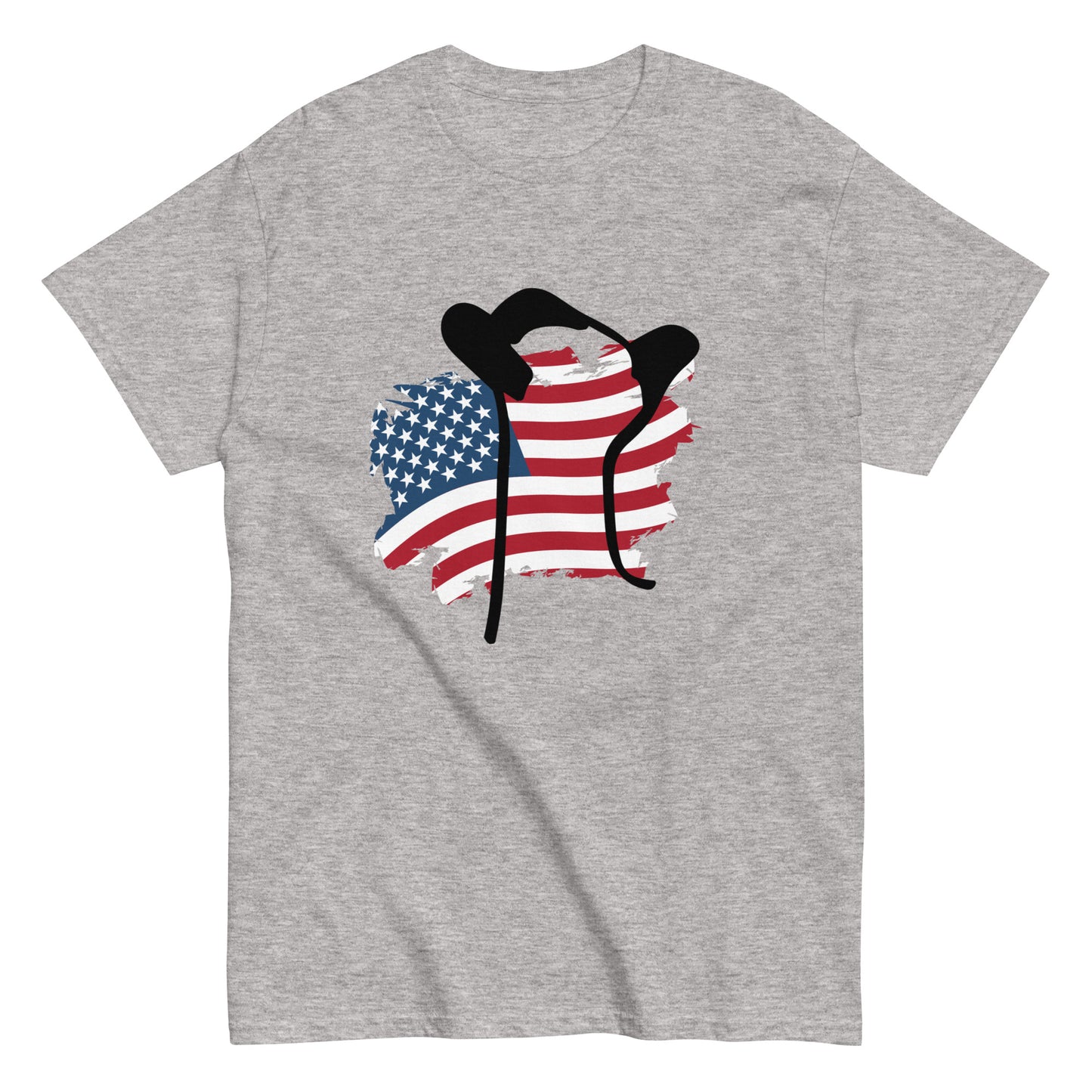 UNISEX TEE- FLAG LAMB