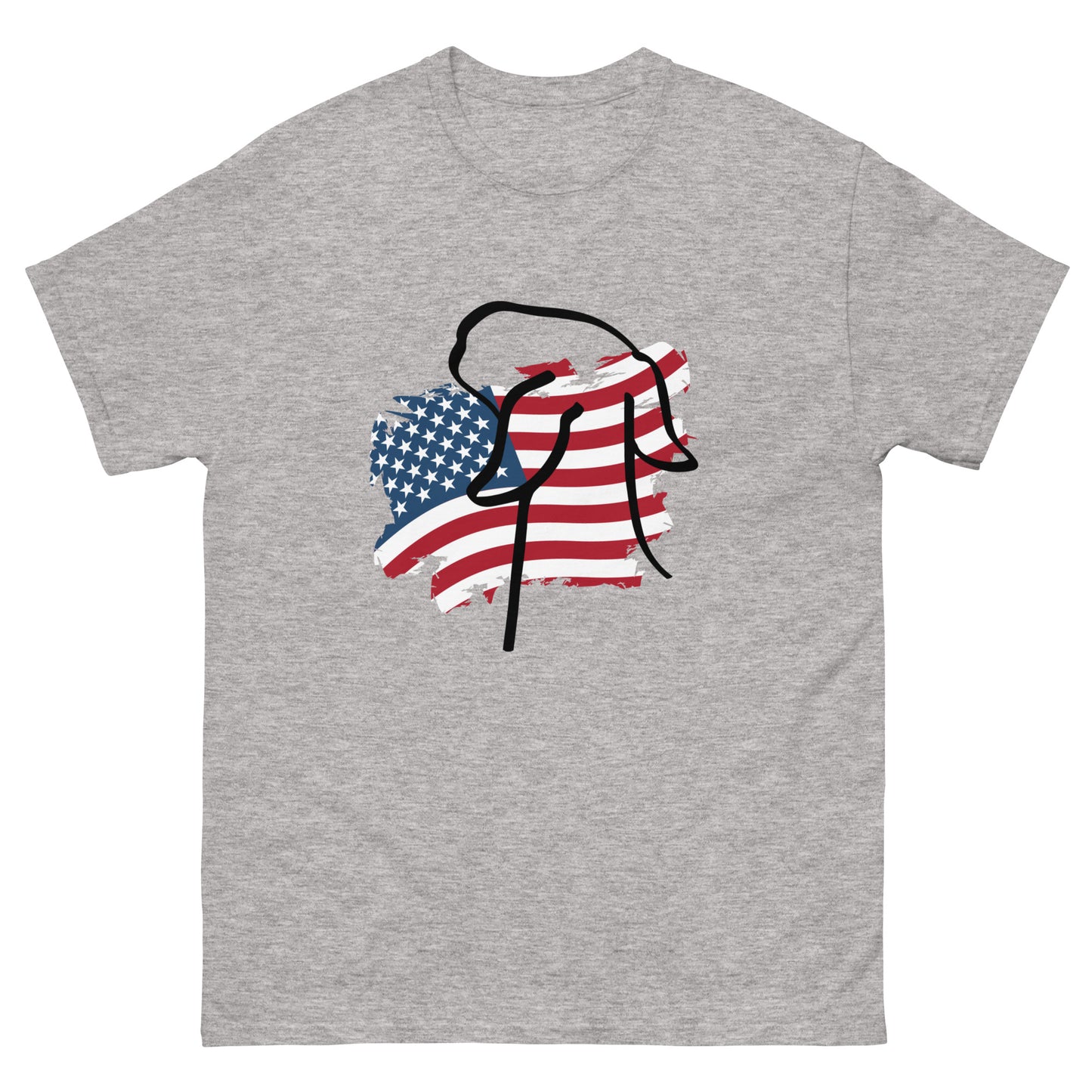 UNISEX TEE- FLAG GOAT