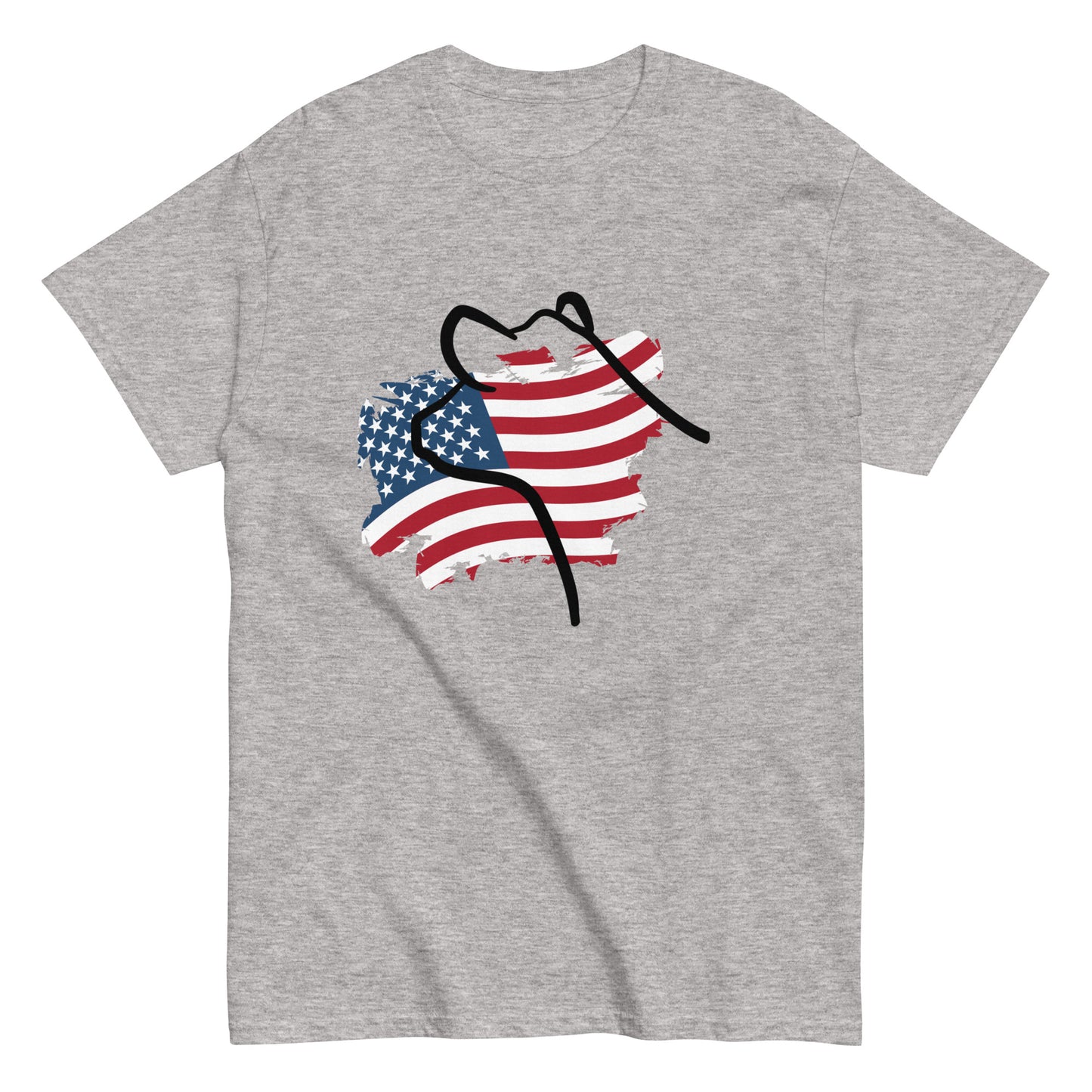 UNISEX TEE- FLAG HIEFER