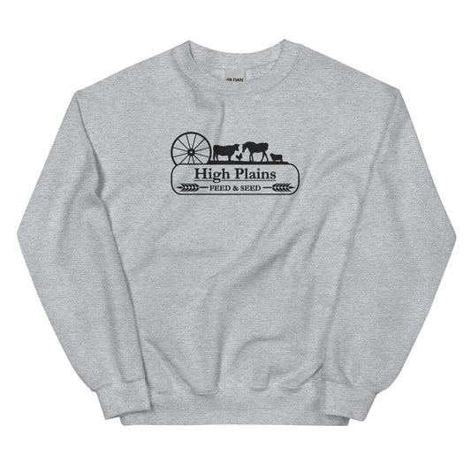 HIGH PLAINS FEED & SEED- UNISEX CREW EMBROIDERED