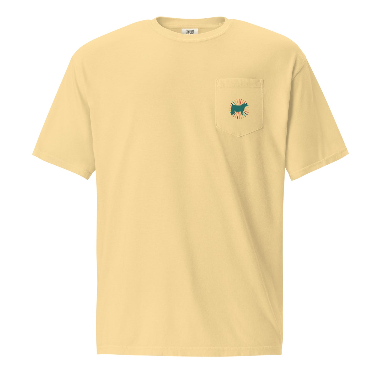 UNISEX POCKET TEE- STEER