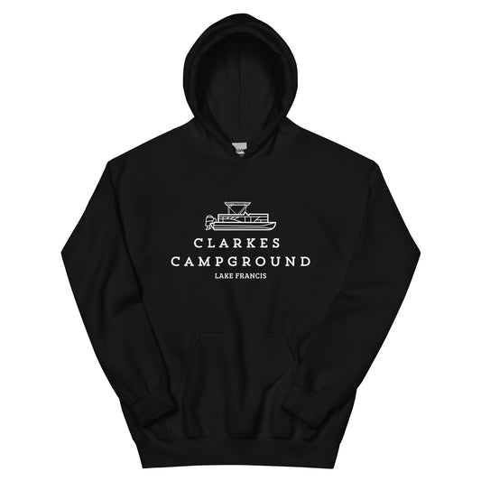 CLARKES CAMPGROUND- UNISEX HOODIE