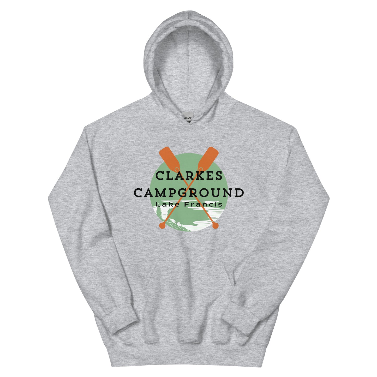 CLARKES CAMPGROUND- UNISEX HOODIE