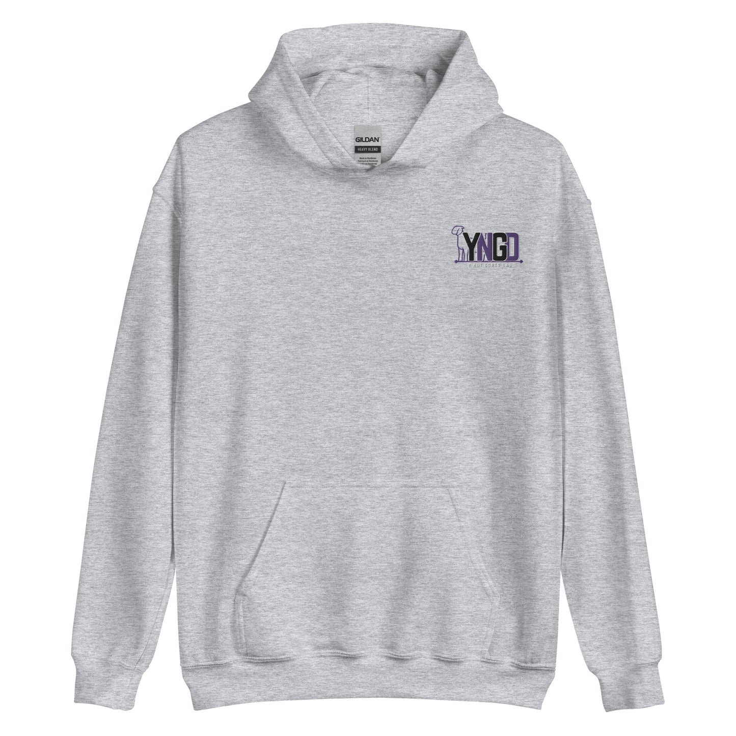 YNGD- UNISEX HOODIE EMBROIDERED