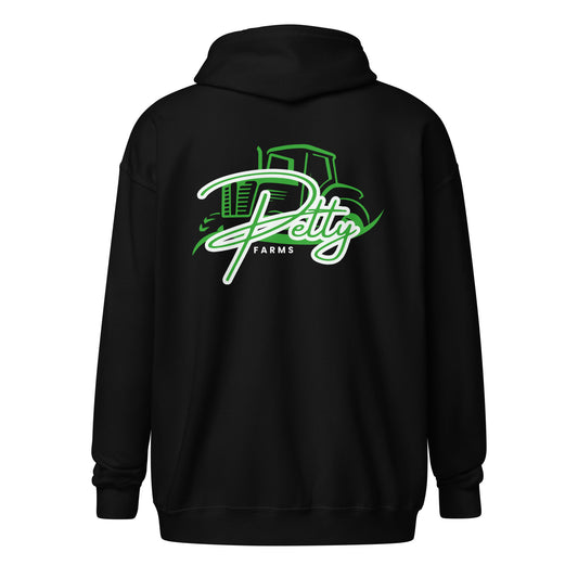 PETTY FARMS- Unisex heavy blend zip hoodie