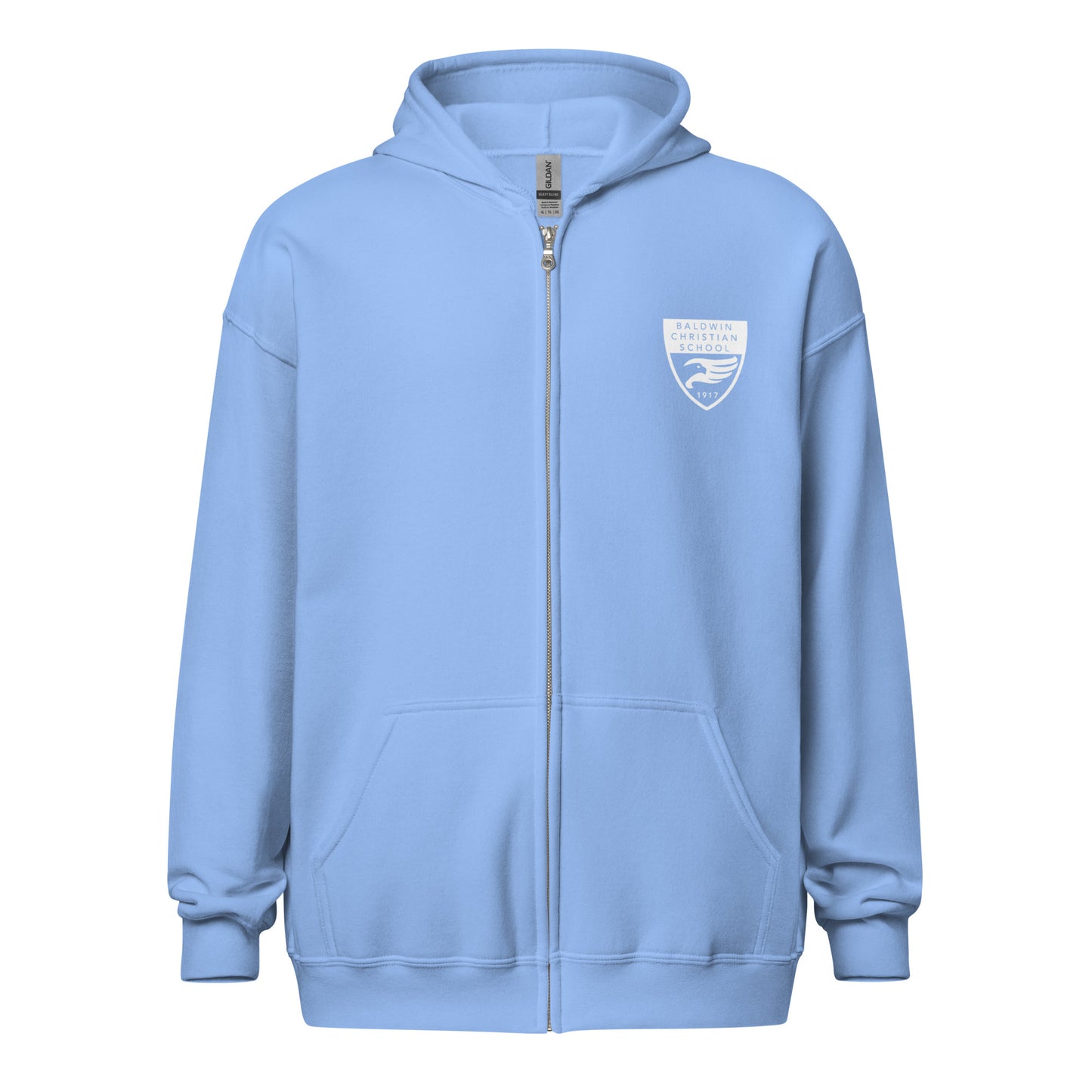 BALDWIN CHRISTIAN SCHOOL- UNISEX ZIP HOODIE