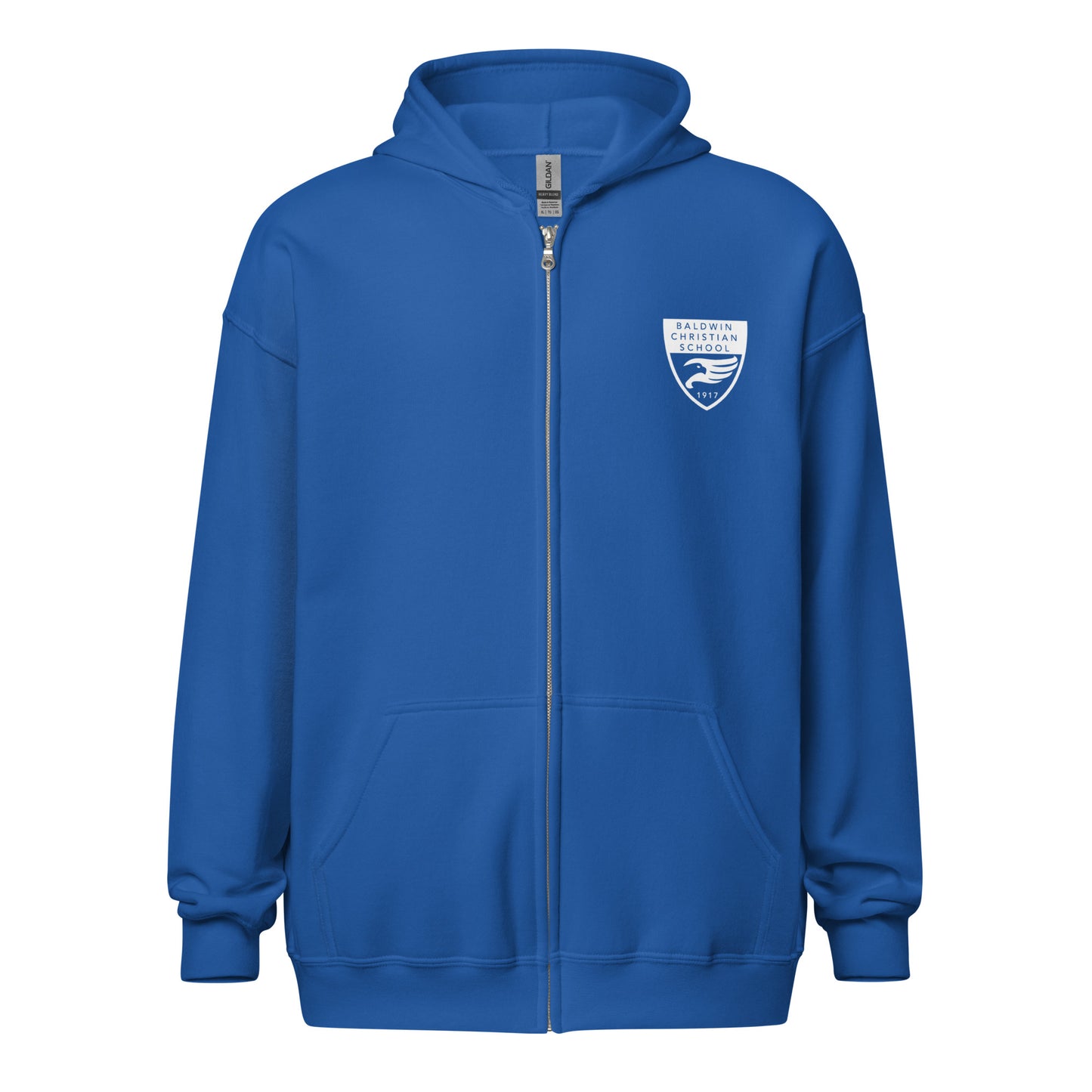 BALDWIN CHRISTIAN SCHOOL- UNISEX ZIP HOODIE