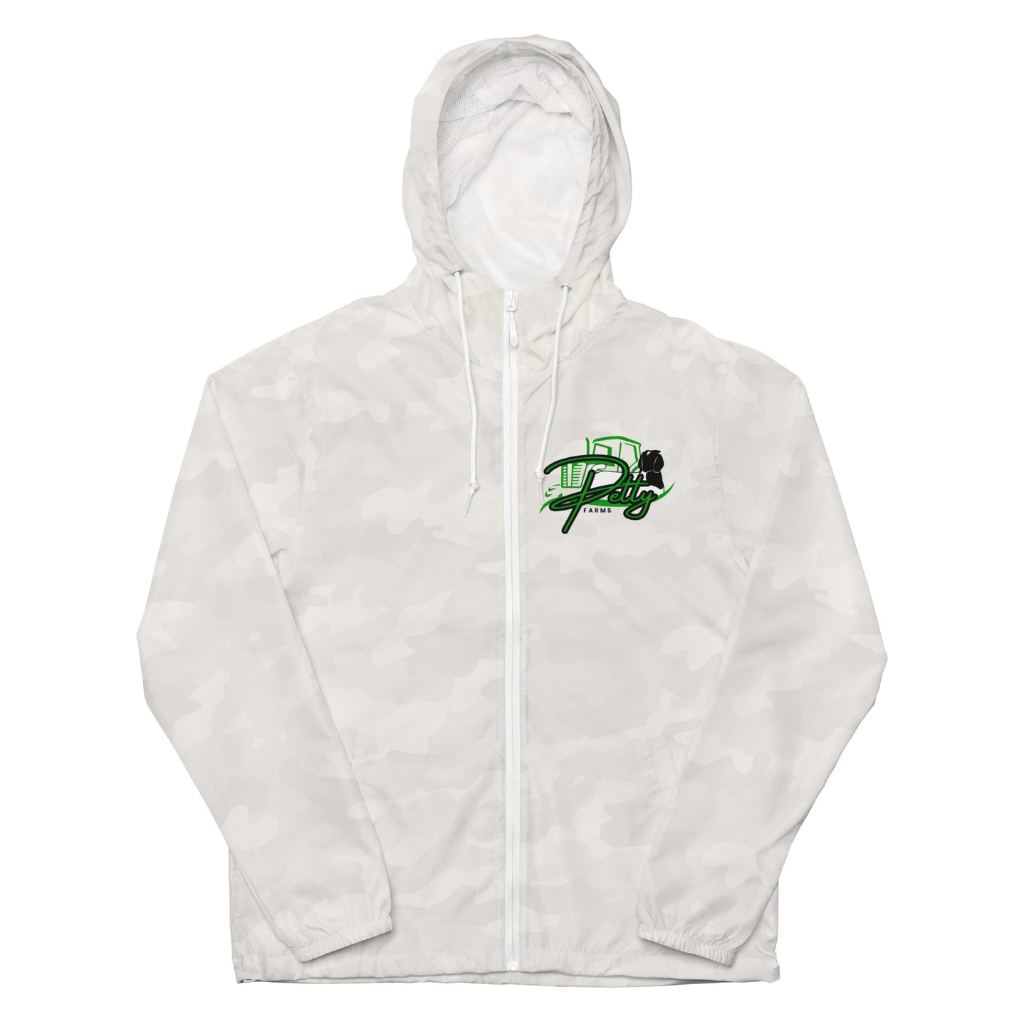 PETTY FARMS- lightweight zip up windbreaker