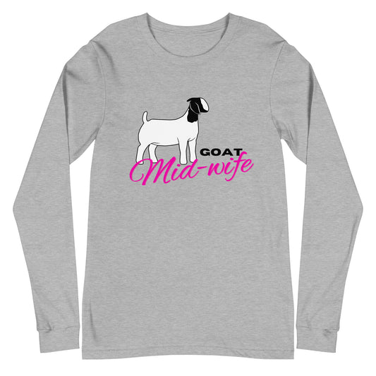 WOMENS LONG SLEEVE- GOAT MID-WIFE