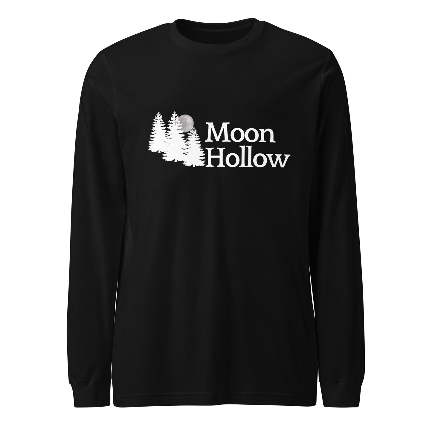 MOON HOLLOW- UNISEX LONG SLEEVE (FRONT LOGO)