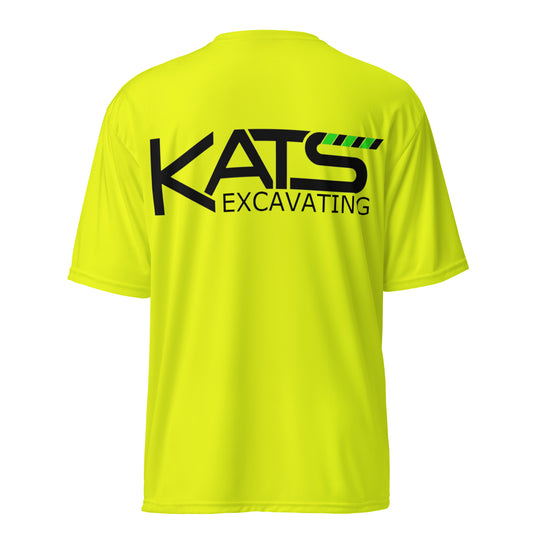 KATS EXCAVATING- Unisex performance crew neck t-shirt