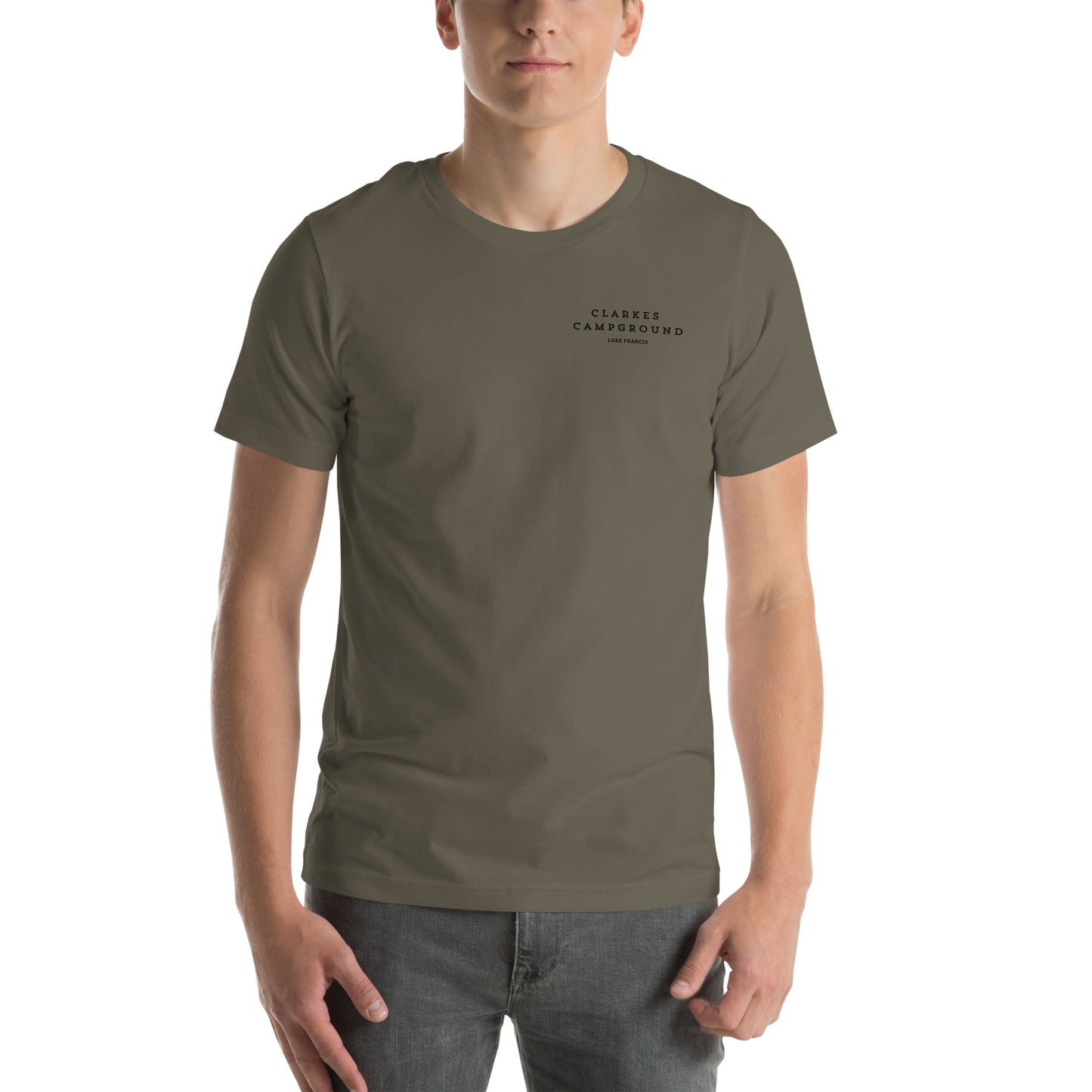 CLARKES CAMPGROUND- MENS TEE