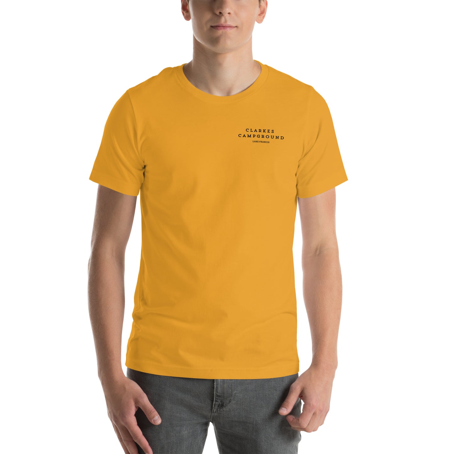 CLARKES CAMPGROUND- MENS TEE