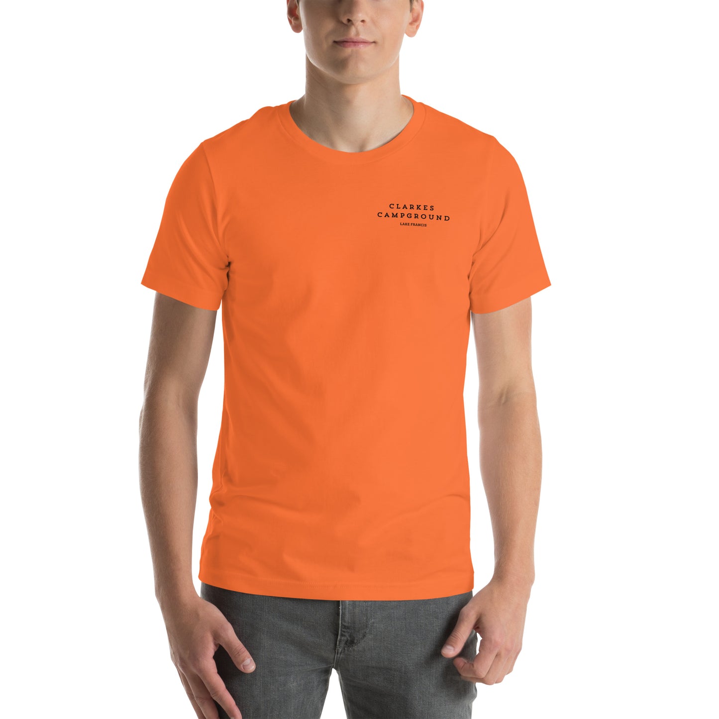 CLARKES CAMPGROUND- MENS TEE