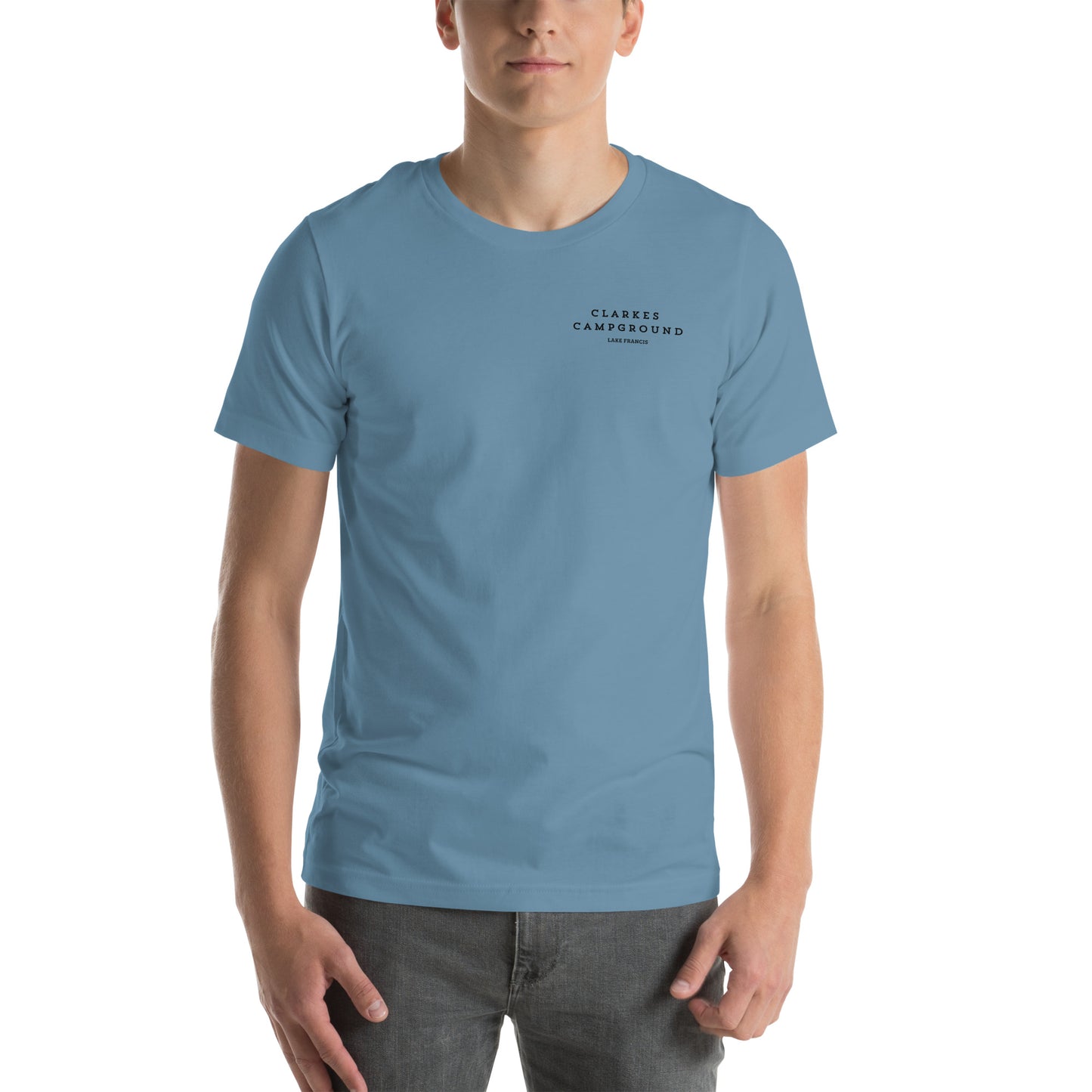 CLARKES CAMPGROUND- MENS TEE