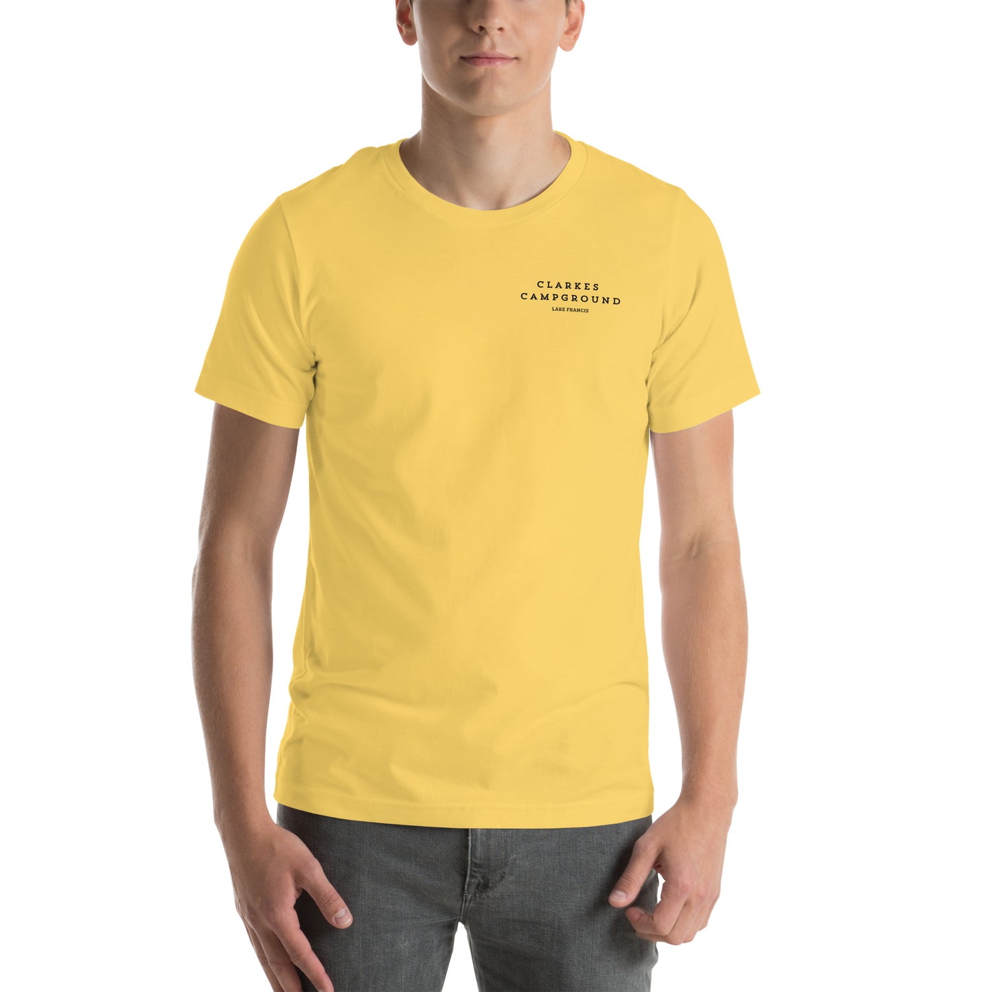 CLARKES CAMPGROUND- MENS TEE