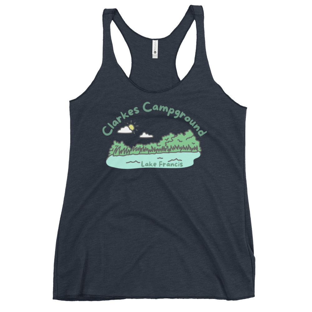 CLARKES CAMPGROUND- WOMENS TANK