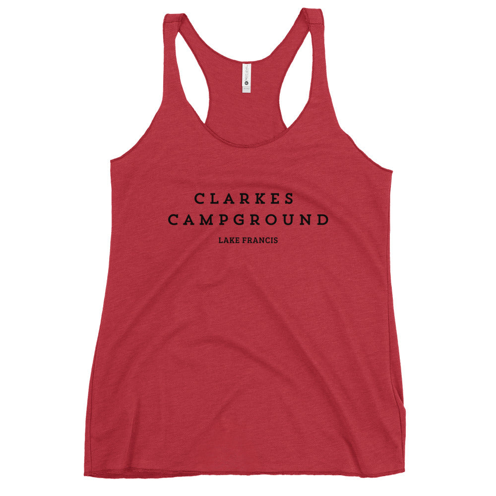 CLARKES CAMPGROUND- WOMENS TANK