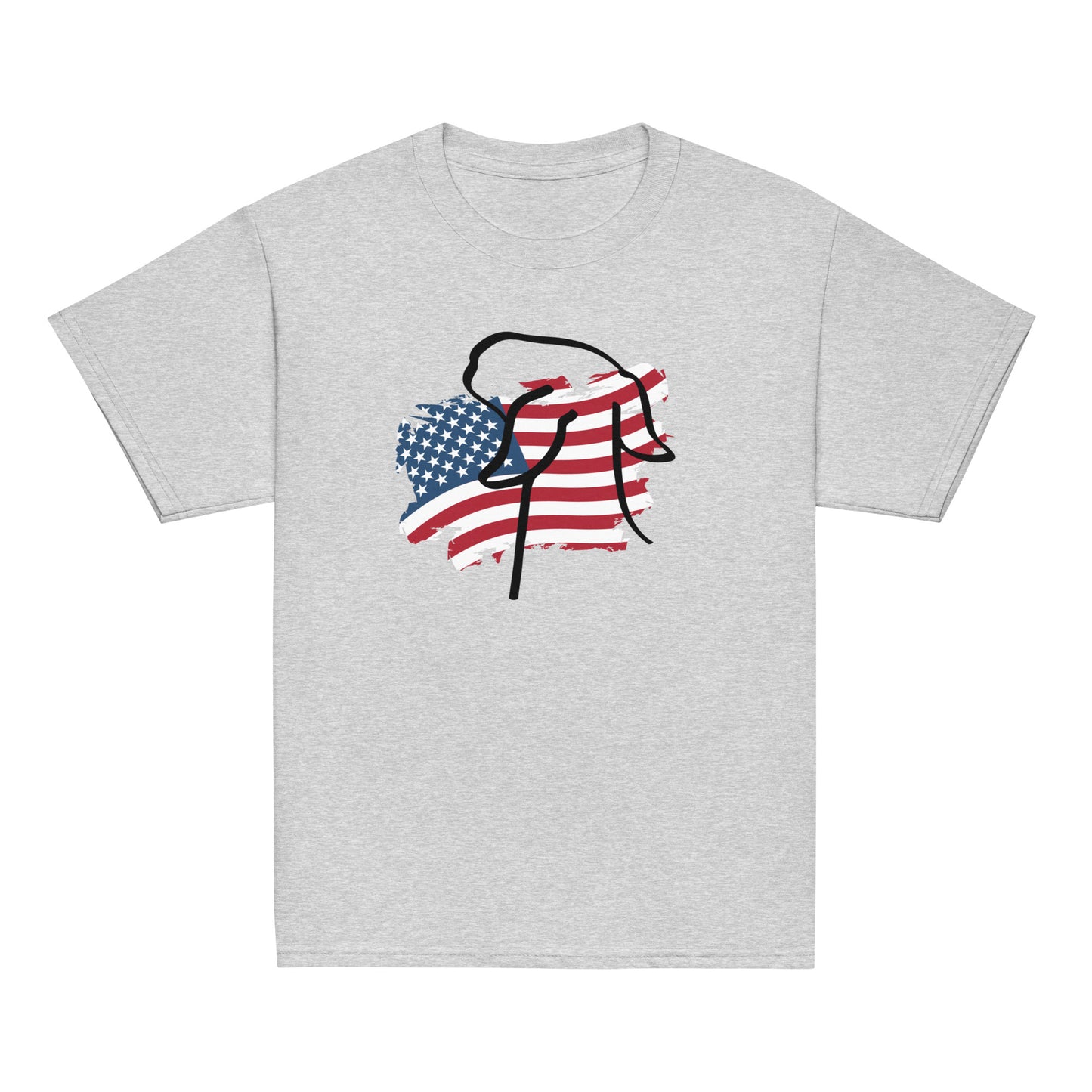 YOUTH TEE- FLAG GOAT