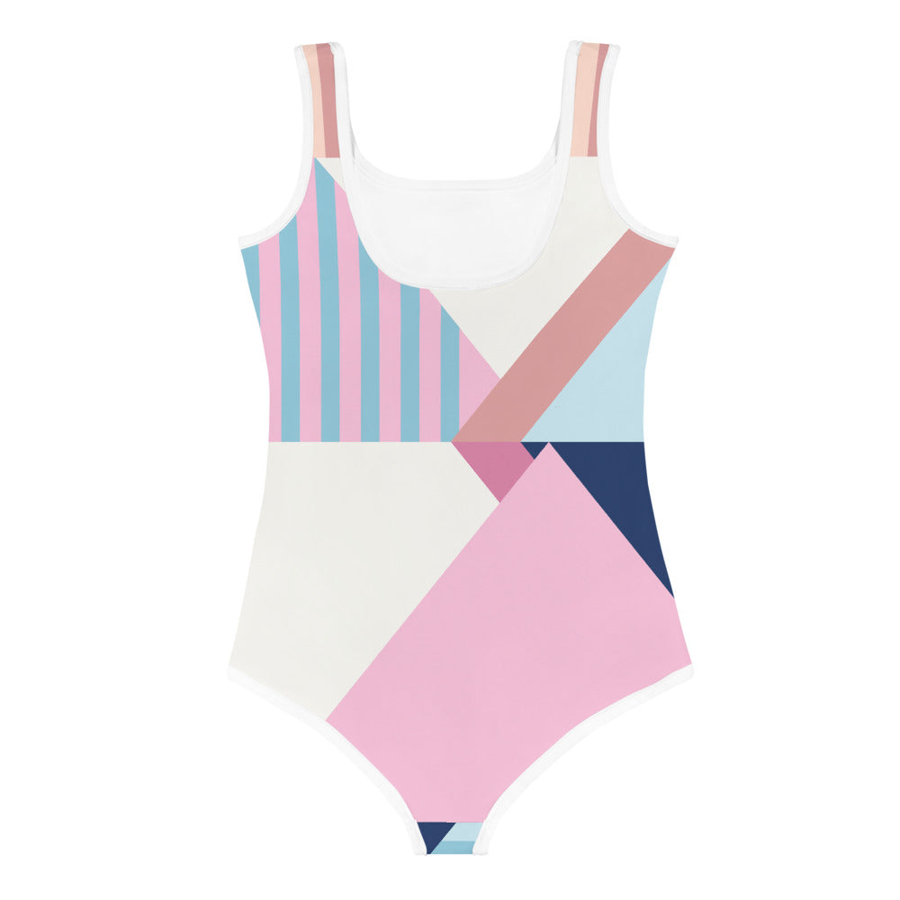 YOUTH SWIMSUIT- GOAT (SHAPES) 2t-7
