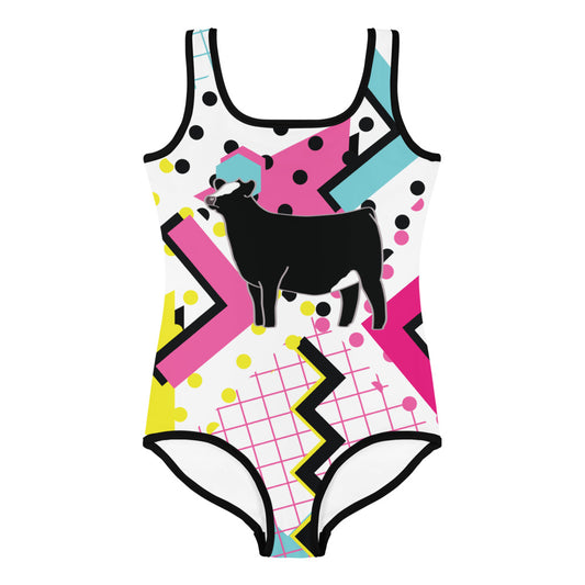 YOUTH SWIMSUIT- HEIFER (DOODLE) 2t-7