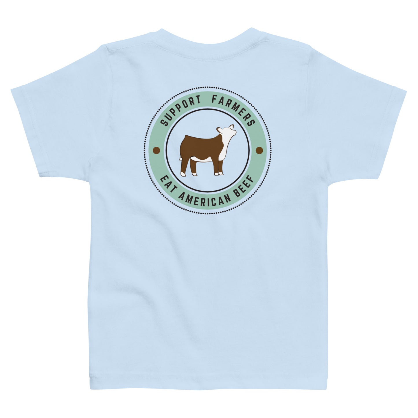 TODDLER TEE- EAT AMERIVCAN BEEF