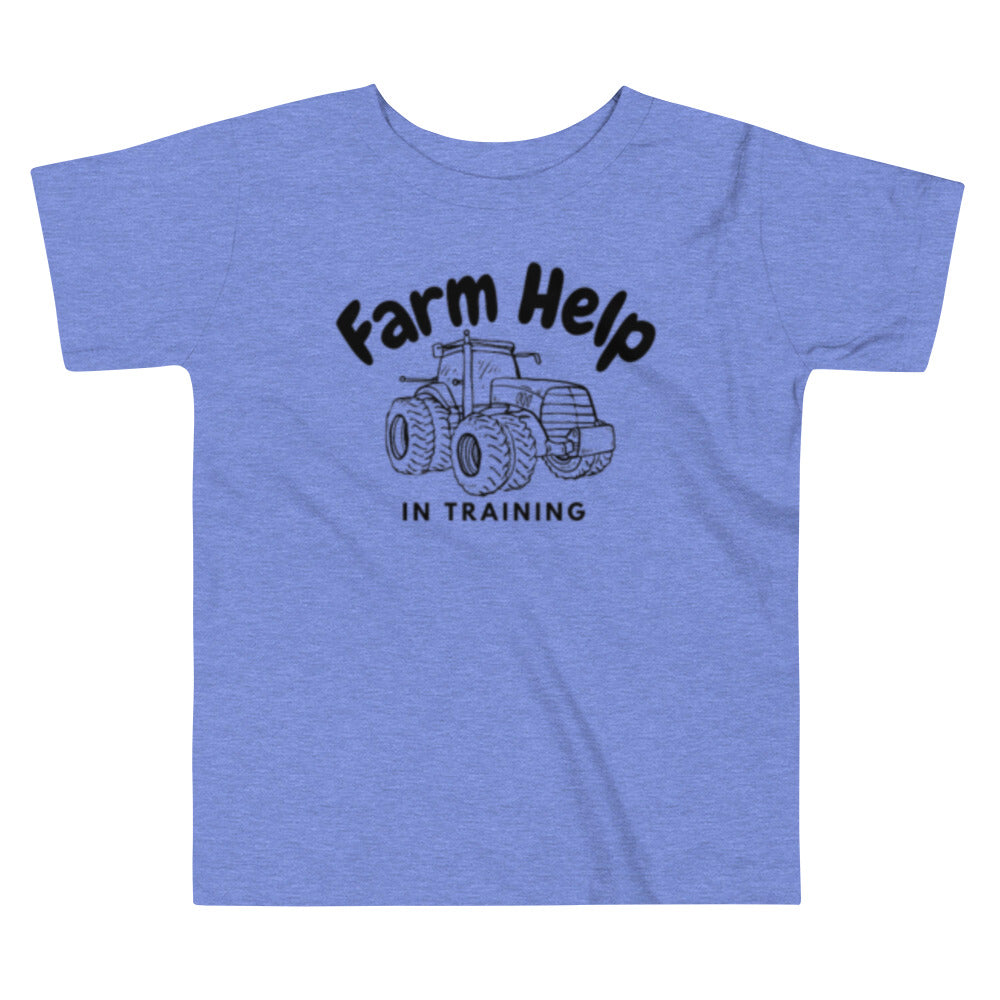 TODDLER TEE- FARM HELP