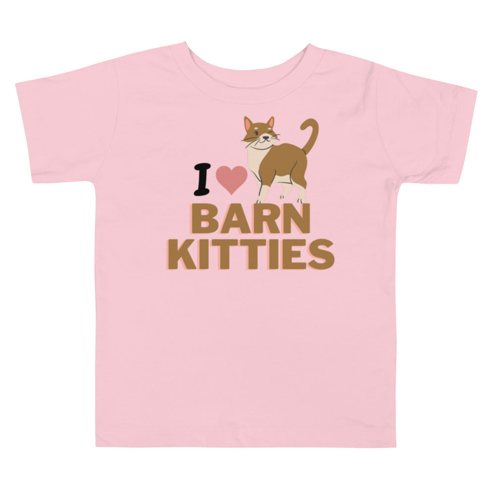 TODDLER TEE- LOVE BARN KITTIES