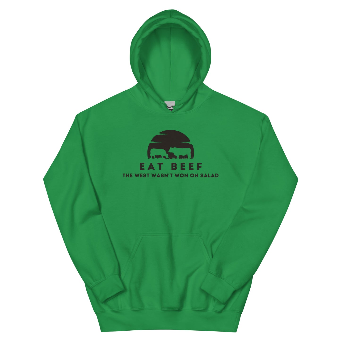 MENS HOODIE- EAT BEEF