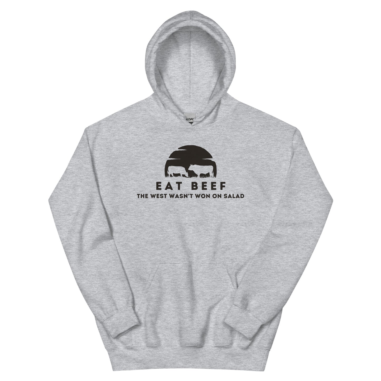 MENS HOODIE- EAT BEEF