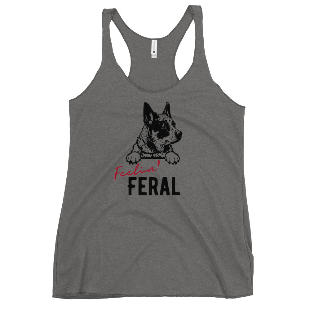 WOMENS TANK- FEELIN FERAL