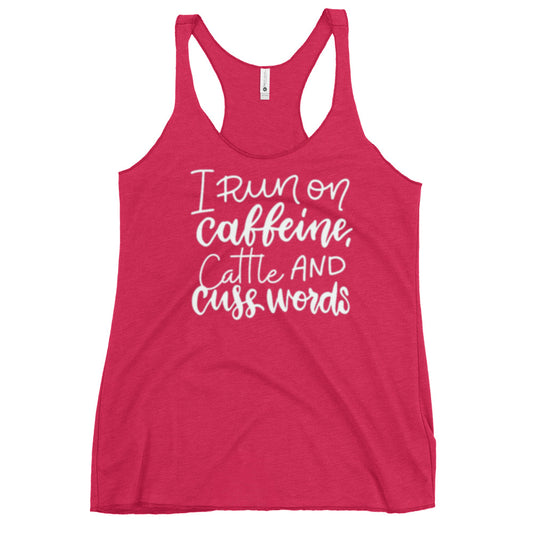 WOMENS TANK- CUSS WORDS